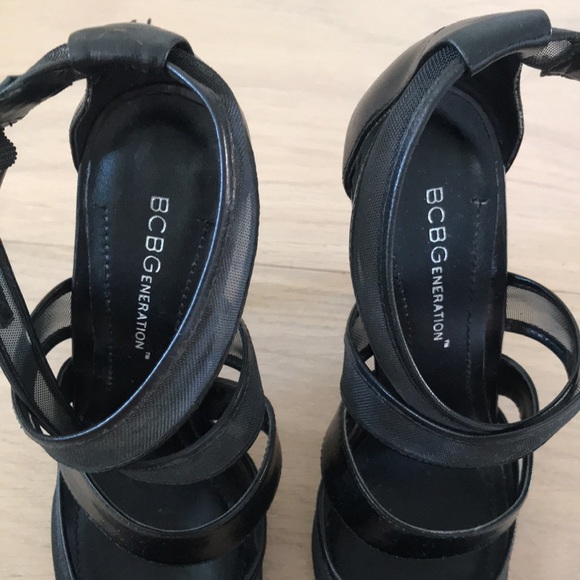 BCBGenerAtion Mesh Heels - Picture 5 of 6